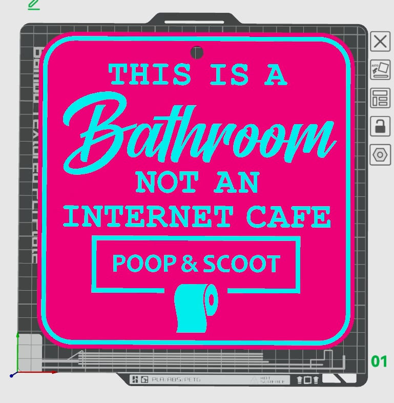 Poop & Scoot Sign